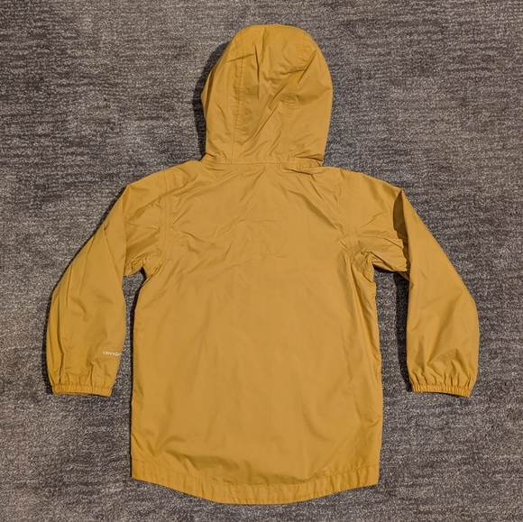 The North Face Mustard Yellow and Black Hooded Dryvent Antora Rain Jacket - 4T - Picture 5 of 12
